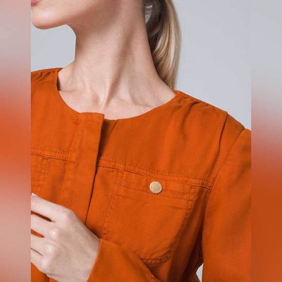 White House Black Market Smocked Soft Jacket Size XS - Picture 3 of 7